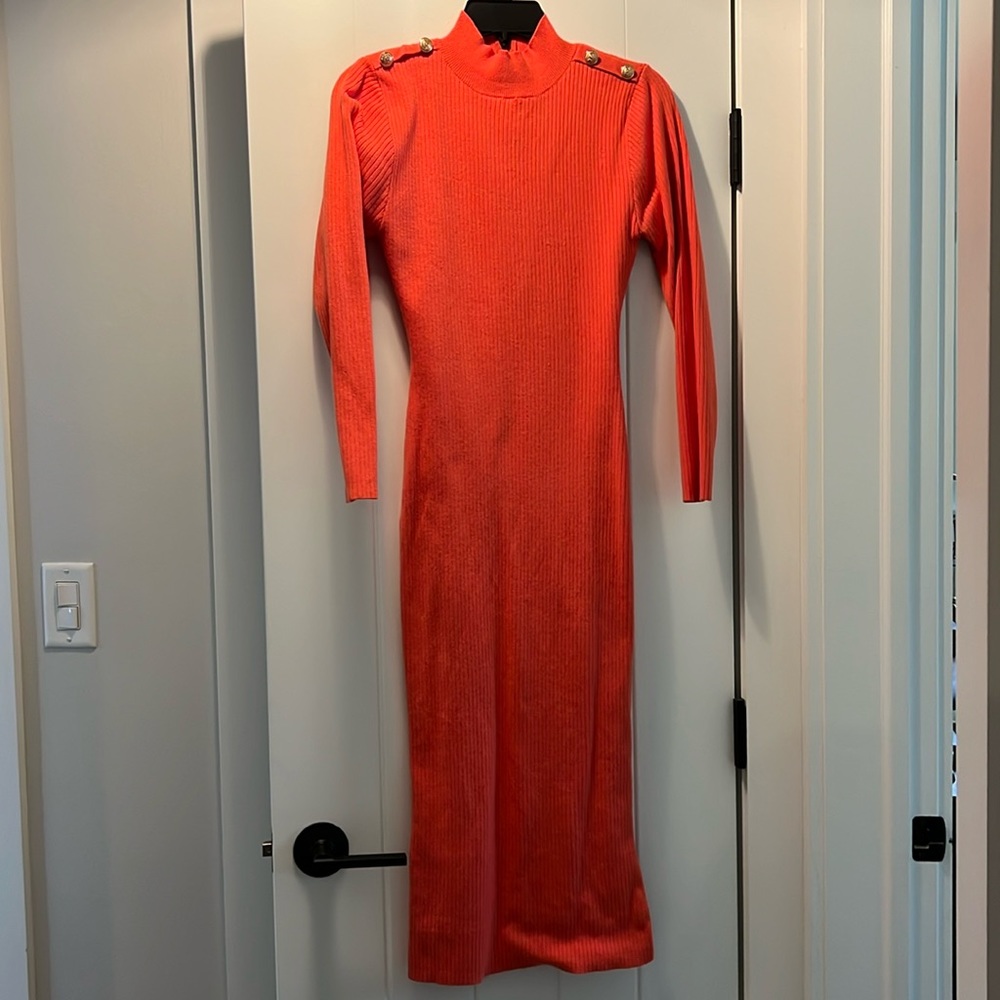 ByEgreis coral dress.